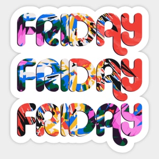 Friday yay! Sticker